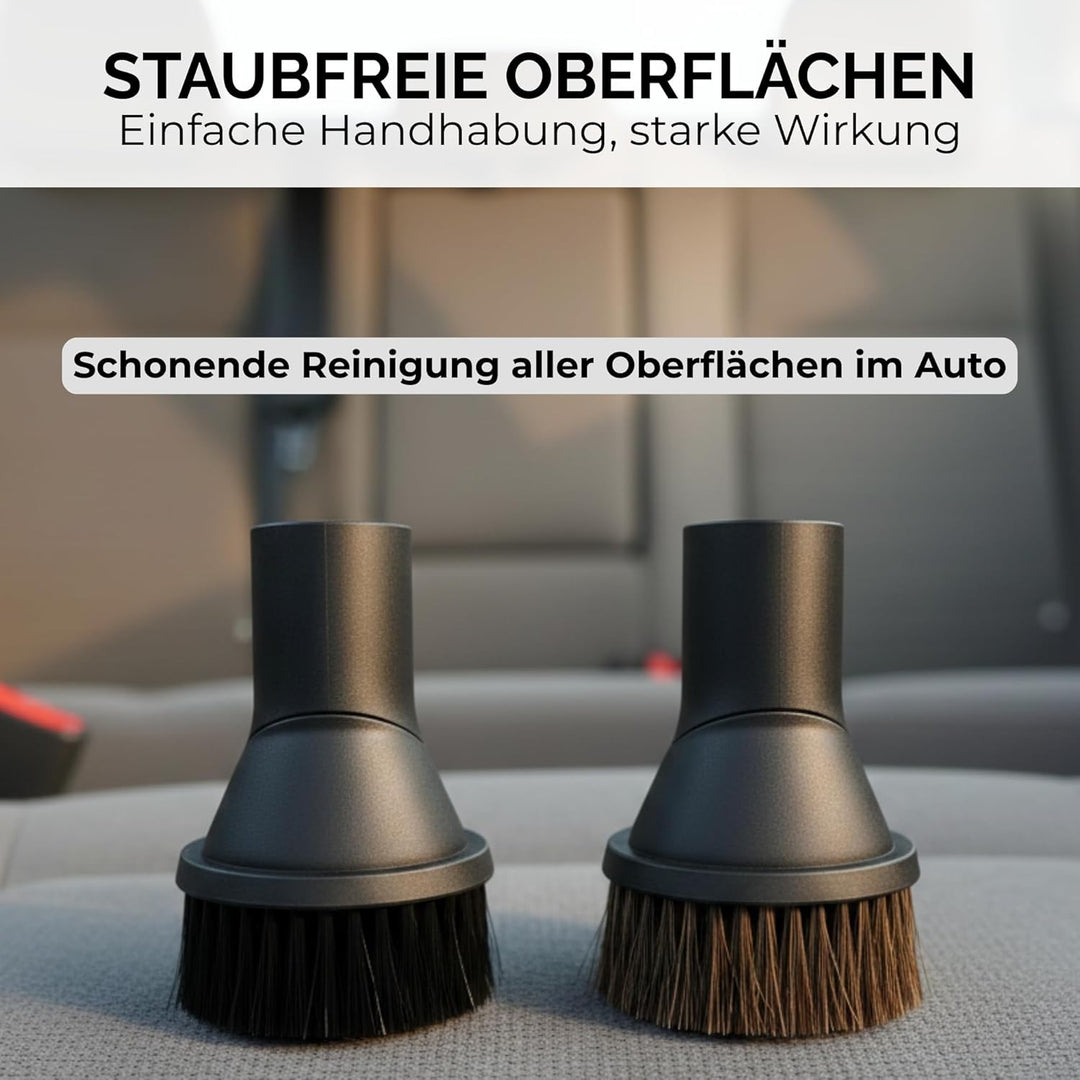 Komfort Auto Staubsauger Düsen Set kompatibel mit Bosch Siemens Miele Kärcher Einhell Numatic Severi