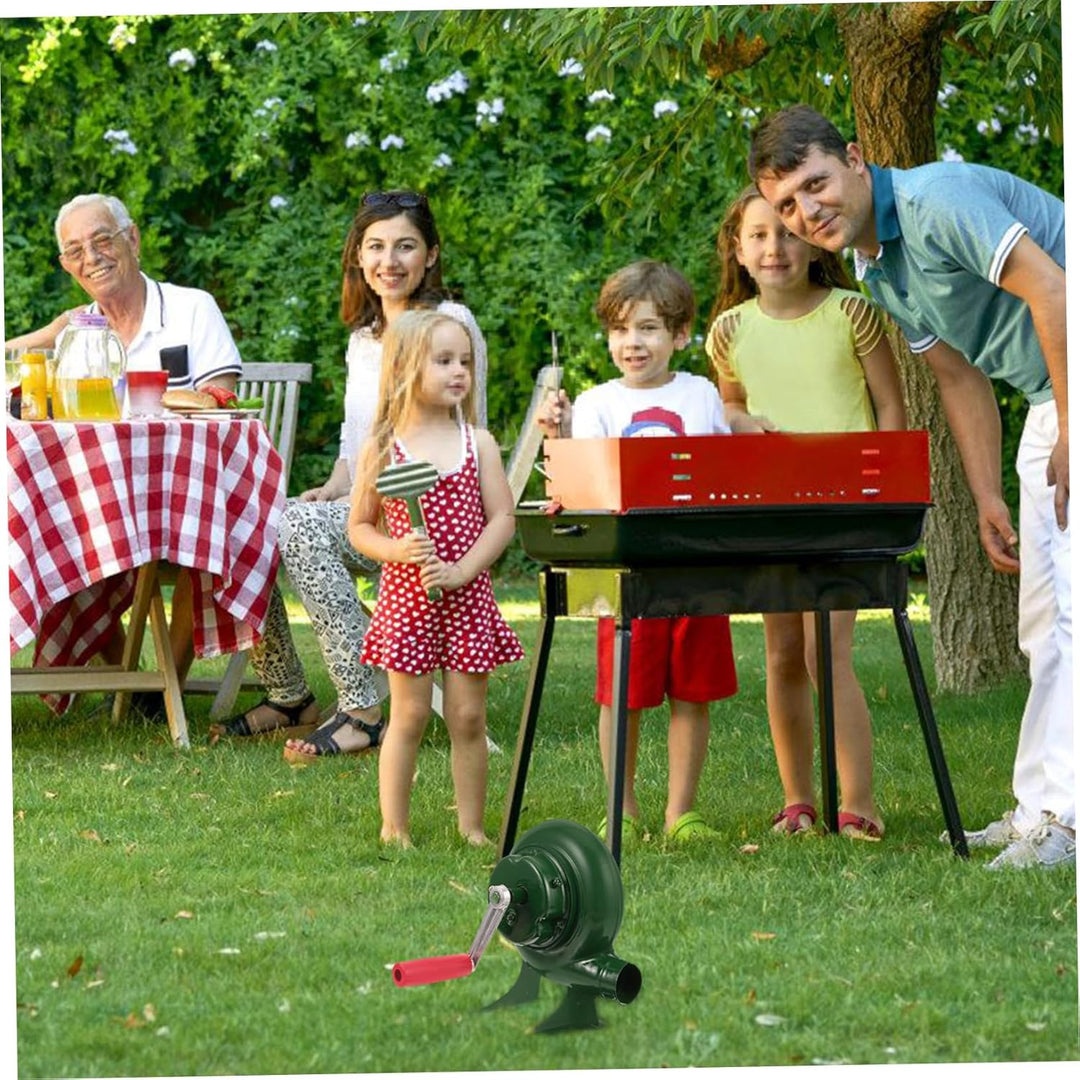 TOYANDONA Hand Kurbel Luftgebläse Feuergebläse Aus Eisen Für Grill Camping Picknick Outdoor Zubehör