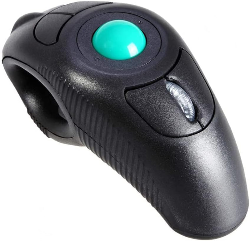 IMAGE Trackball Maus Kabellose USB Hanheld Funkmaus mit Laser für Rechts- oder Linkshänder