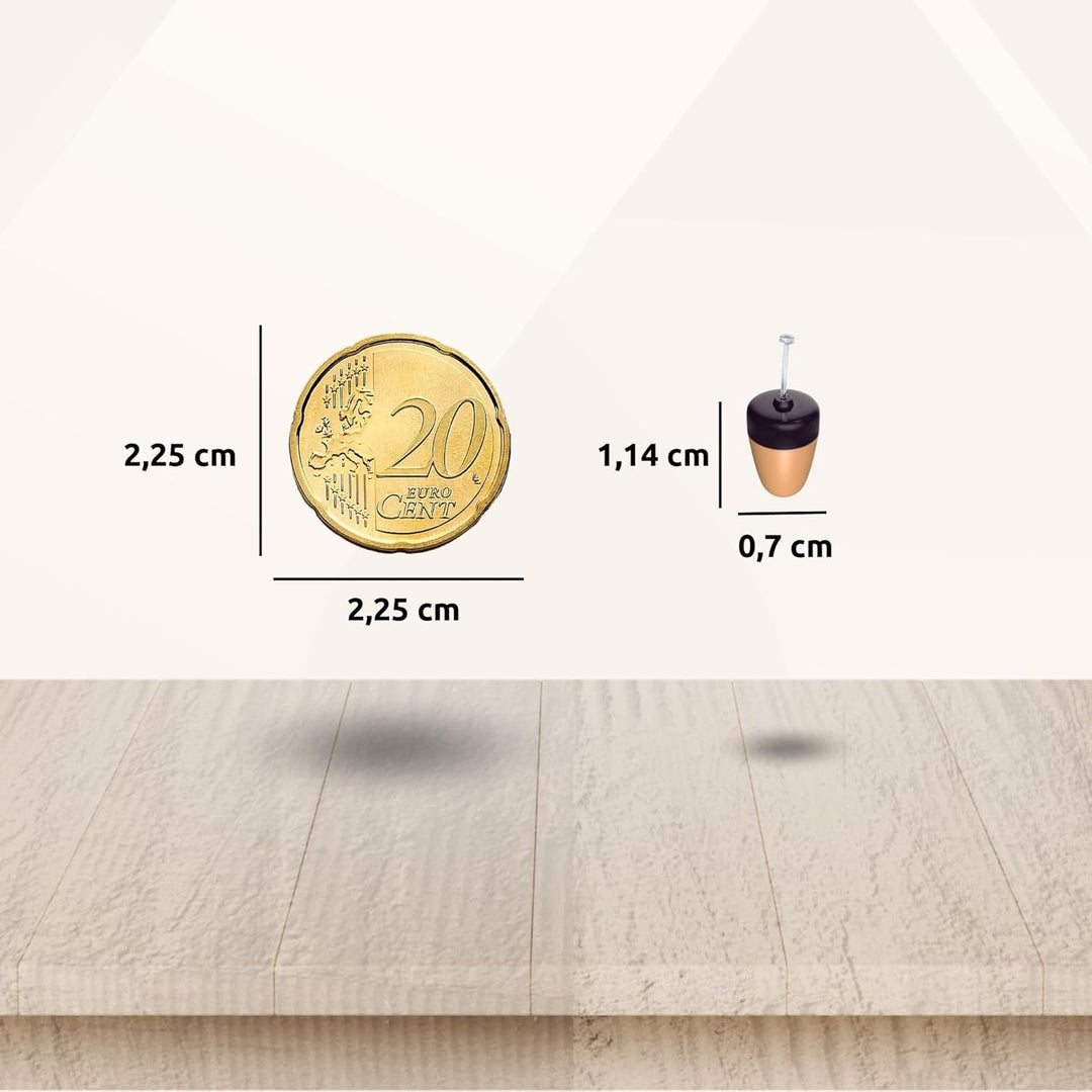 PingaOculto Spion Kopfhörer für Prüfung Mini VIP Pro Unsichtbare Kopfhörer für Handy mit Mikrofon -
