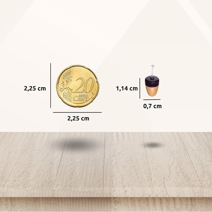 PingaOculto Spion Kopfhörer für Prüfung Mini VIP Pro Unsichtbare Kopfhörer für Handy mit Mikrofon -