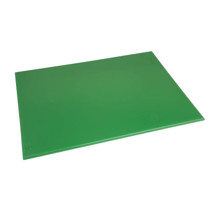 Hygiplas HDPE snijplank groen 600x450x12mm 1/2(H)x 23 1/2(W)x 18(L)"/ 12x 600x 450mm Grün, 1/2(H)x 2