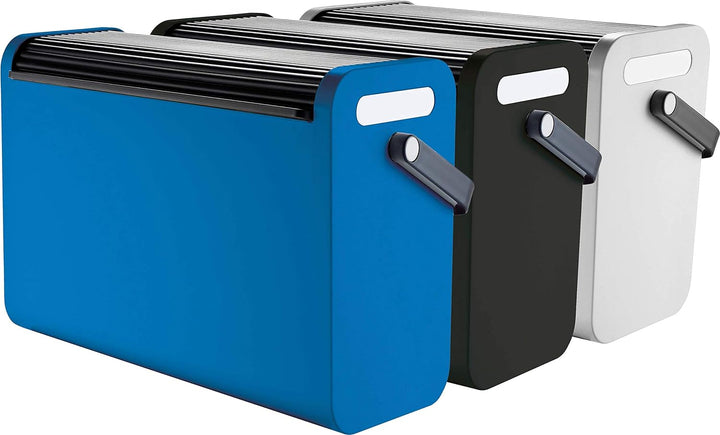 Helit H6110195 - MobilBox „the mobile box“, schwarz, Schwarz