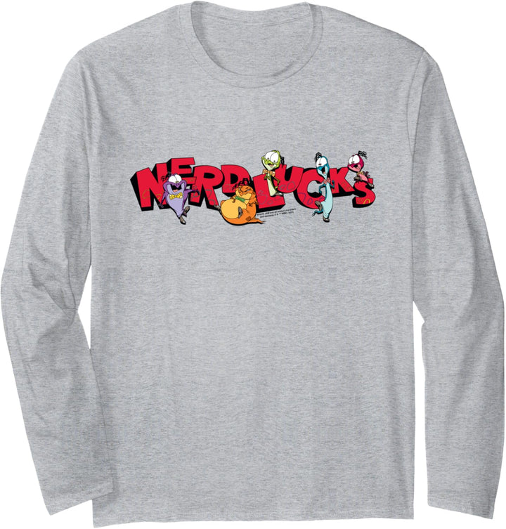 Space Jam Nerdlucks Nerds Langarmshirt