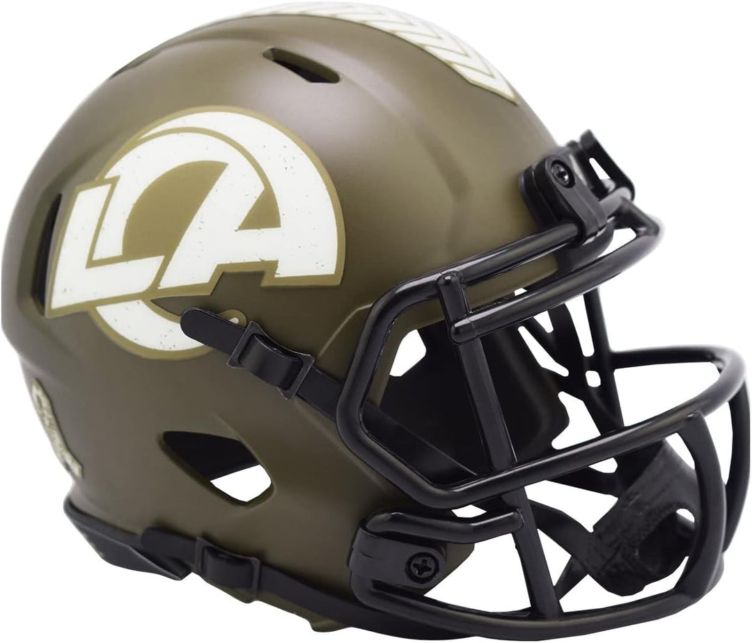Riddell NFL Salute to Service Speed Mini Los Angeles Rams, Los Angeles Rams