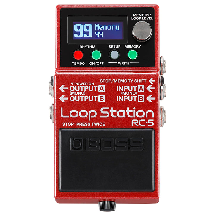 Boss RC-5 Loop Station Compact Phrase Recorder Pedal