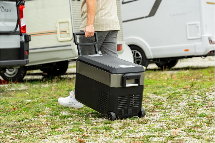 BERGER Tragbare Kompressor Kühlbox RMC 40 Liter | Elektrische Kühlbox ideal für Camping mit Elektron