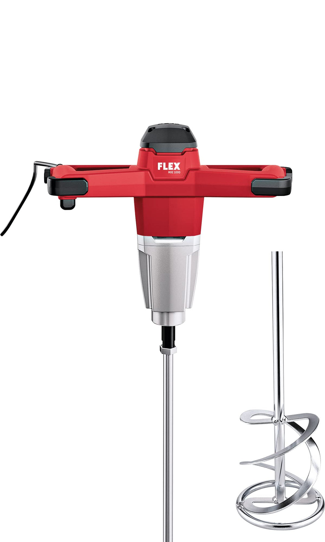 Flex Rührwerk (Motor 1010 Watt, 1-Gang Getriebe, Werkzeugaufnahme M14, Max. Rührkorbdurchmesser 120