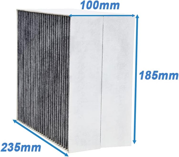 EVAYP/Aktivkohlefilter/Kompatibel mit Bosch 00678460 DSZ5201 Siemens LZ56200 LZ56000 LZ56600 Neff Z5