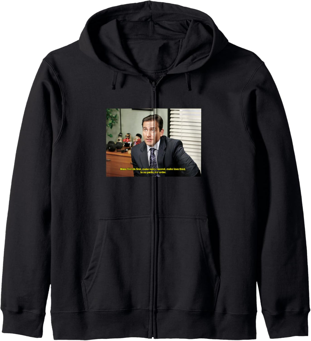 The Office Macht zuerst Freunde Kapuzenjacke