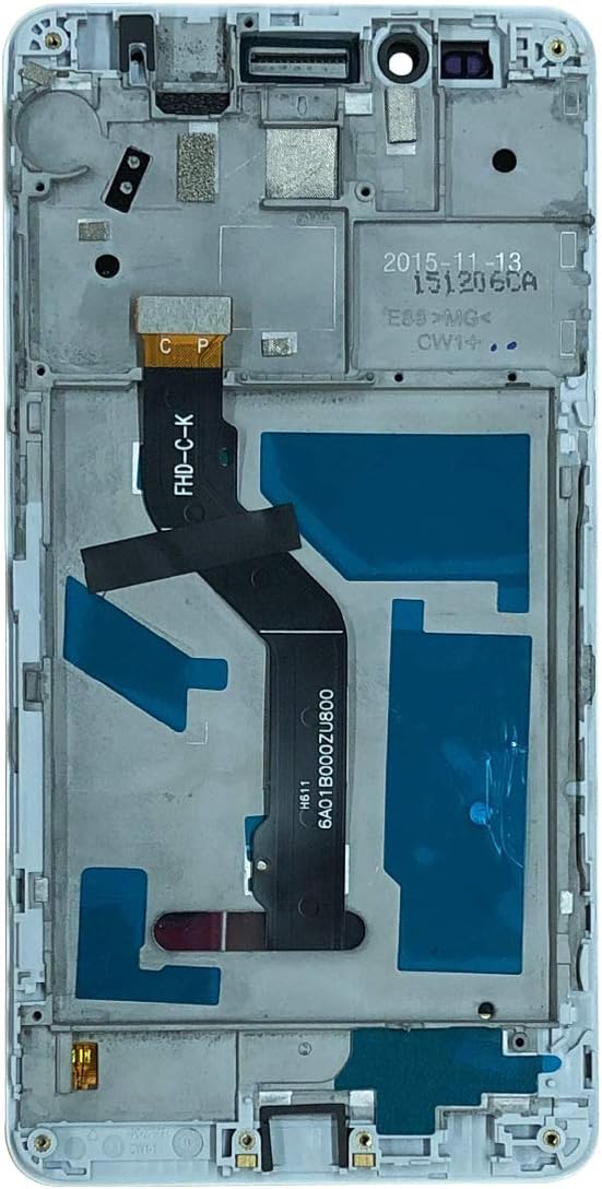 swark LCD Display Kompatibel mit Honor 5X (Weiss mit Rahmen) Touchscreen + Tools