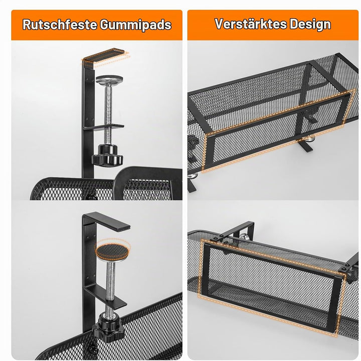 Kabelkanal Schreibtisch 2er Set, Kabelmanagement Schreibtisch Kabelhalter Kabel Organizer Ohne Bohre