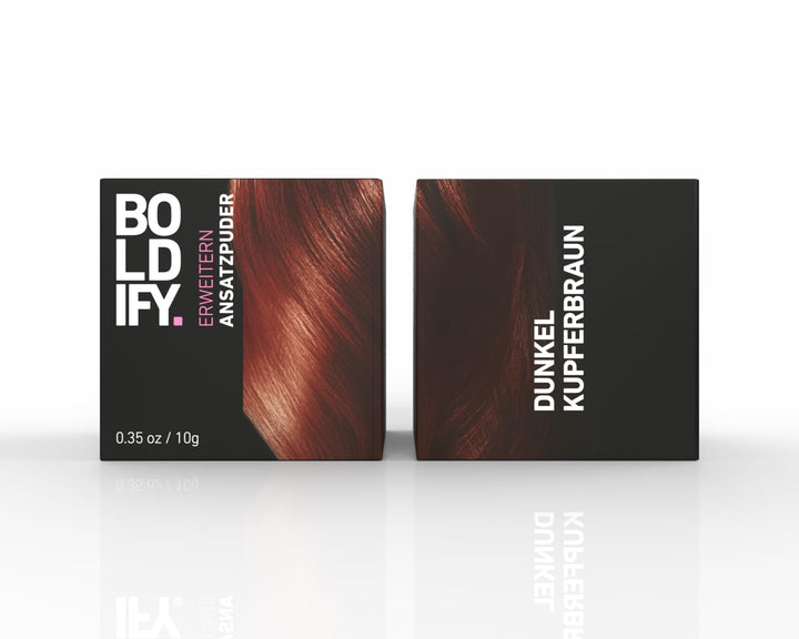 BOLDIFY Ansatzpuder ﻿Grosspackung - Haar Concealer zur Haarverdichtung für Frauen und Männer, Grauab