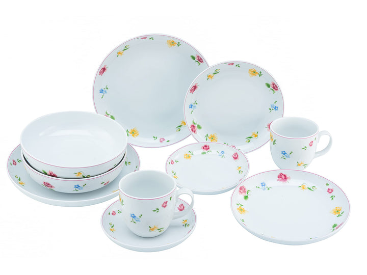 CreaTable, 22900, Serie Allround - SUMMERTIME, Geschirrset, Kombiservice 10 teilig
