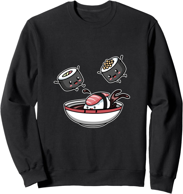 Sushi Anime I Japanisches Essen I Kawaii Sushi Sweatshirt