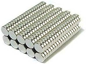 Magnetastico® | 100 Stück Neodym Magnete N52 Scheibe 6x3 mm | Kühlschrankmagnet Pinnwandmagnet Dauer