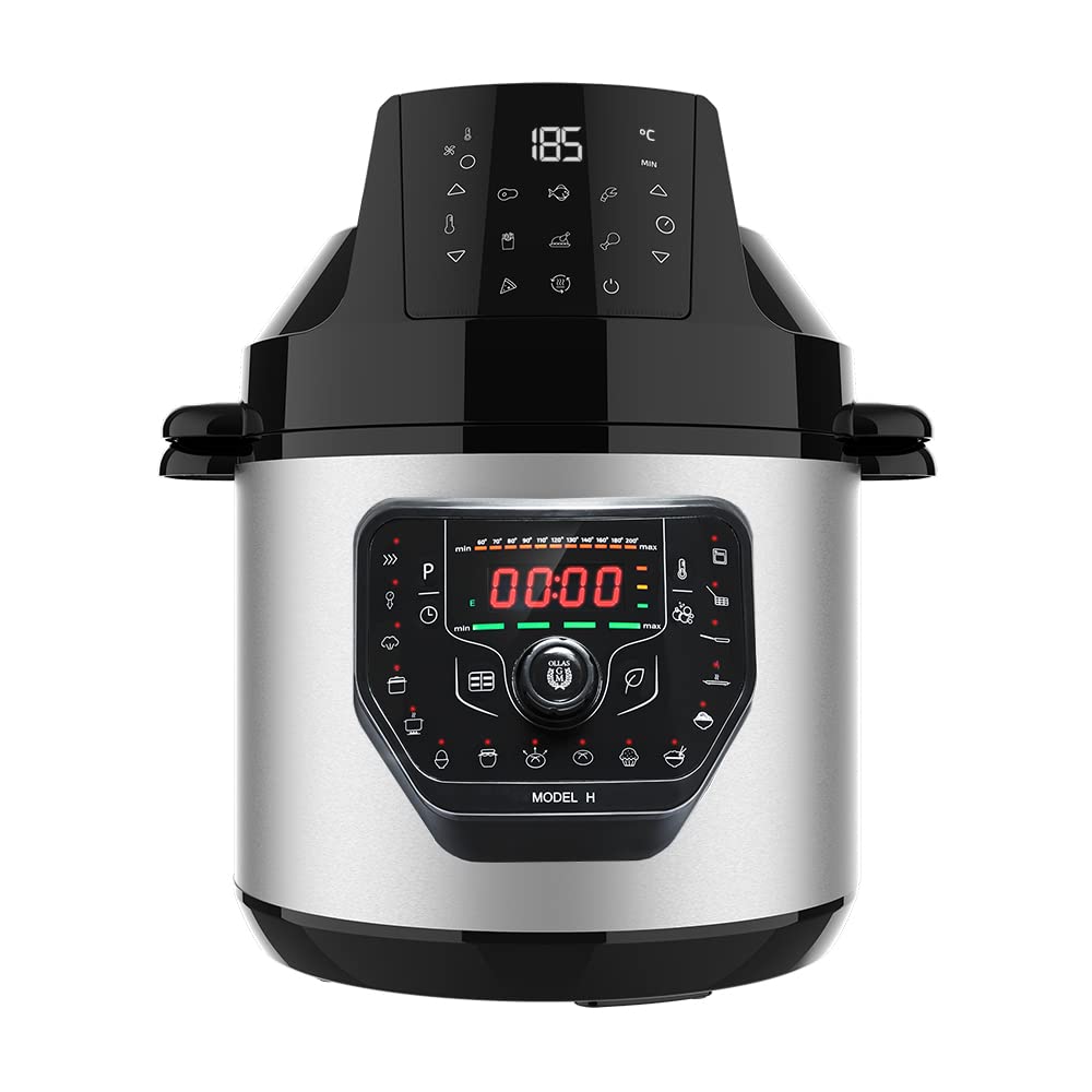 Cecotec programmierbarer Herd mit GM H Fry Air Fryer Kopf. Multifunktions-Küchenroboter, 6 Liter Fas