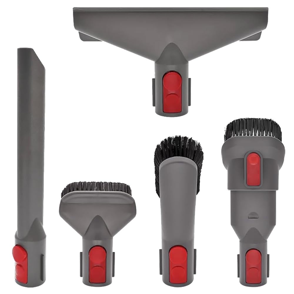 BUZIFU 5 in 1 Staubsauger Zubehör Set Bürste Tool Düse Set Universal Düsen- und Zubehörset Zubehörse