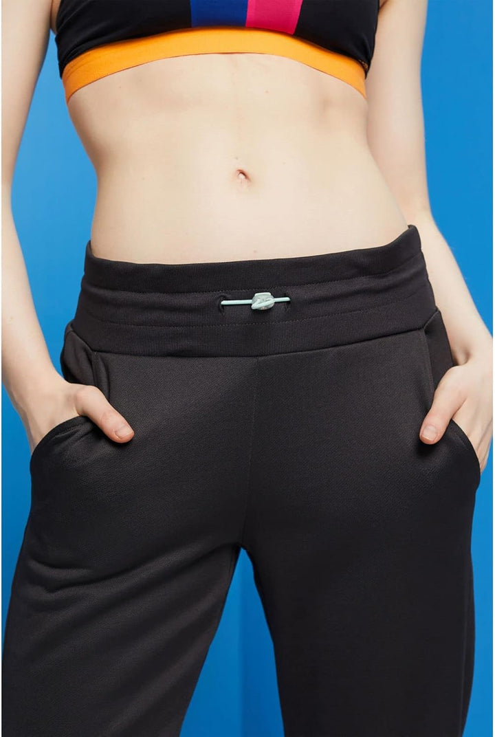ESPRIT Jogginghose aus Bio-Baumwolle S Anthracite, S Anthracite