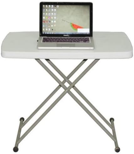 Klapptisch, Länge 76 x 50 x 74 cm, zwei robust, Picknicktisch, tragbar und leicht, mit Stahlstruktur