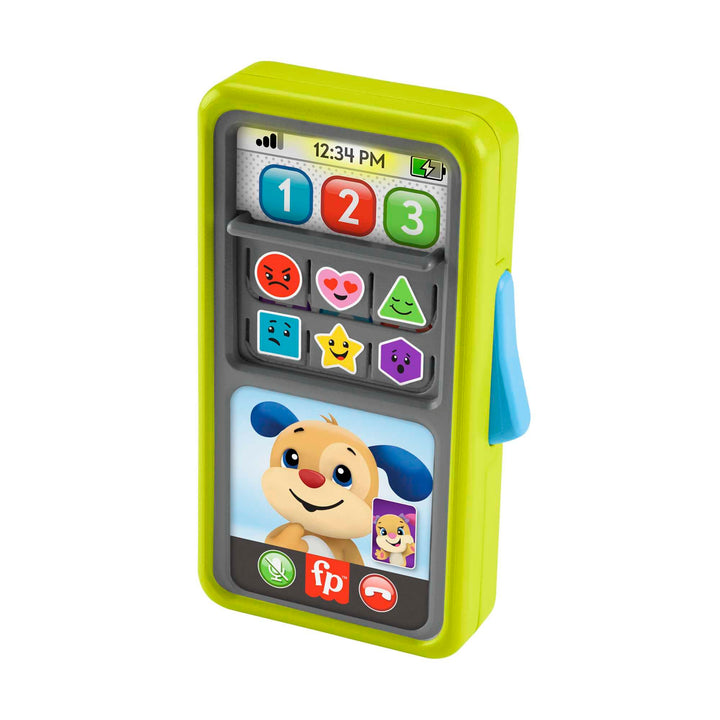 FISHER-PRICE Lernspass 2-in-1 Smartphone, Spielzeugtelefon mit Lichtern und 75+ Liedern, mit Lernspa