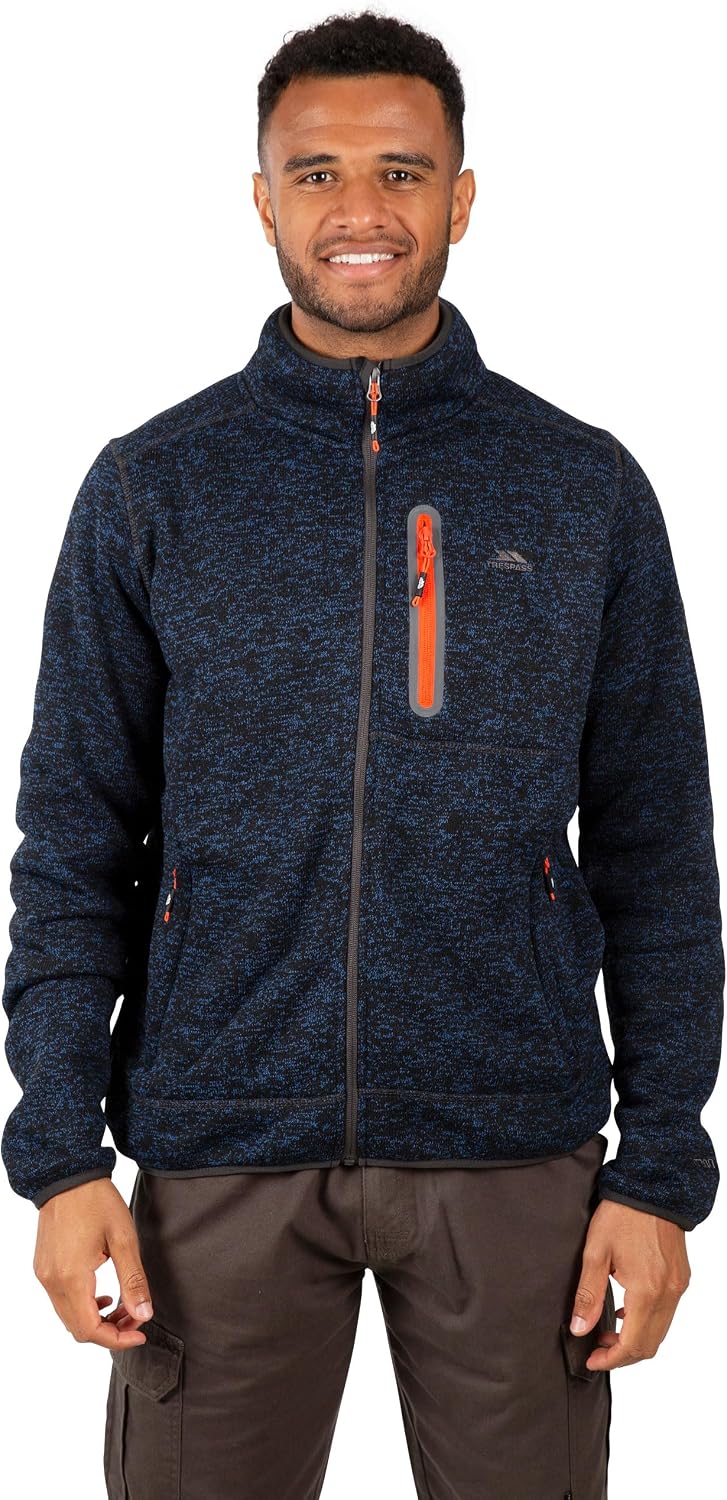 Trespass Herren Bingham Sweatshirt S Marineblau, S Marineblau