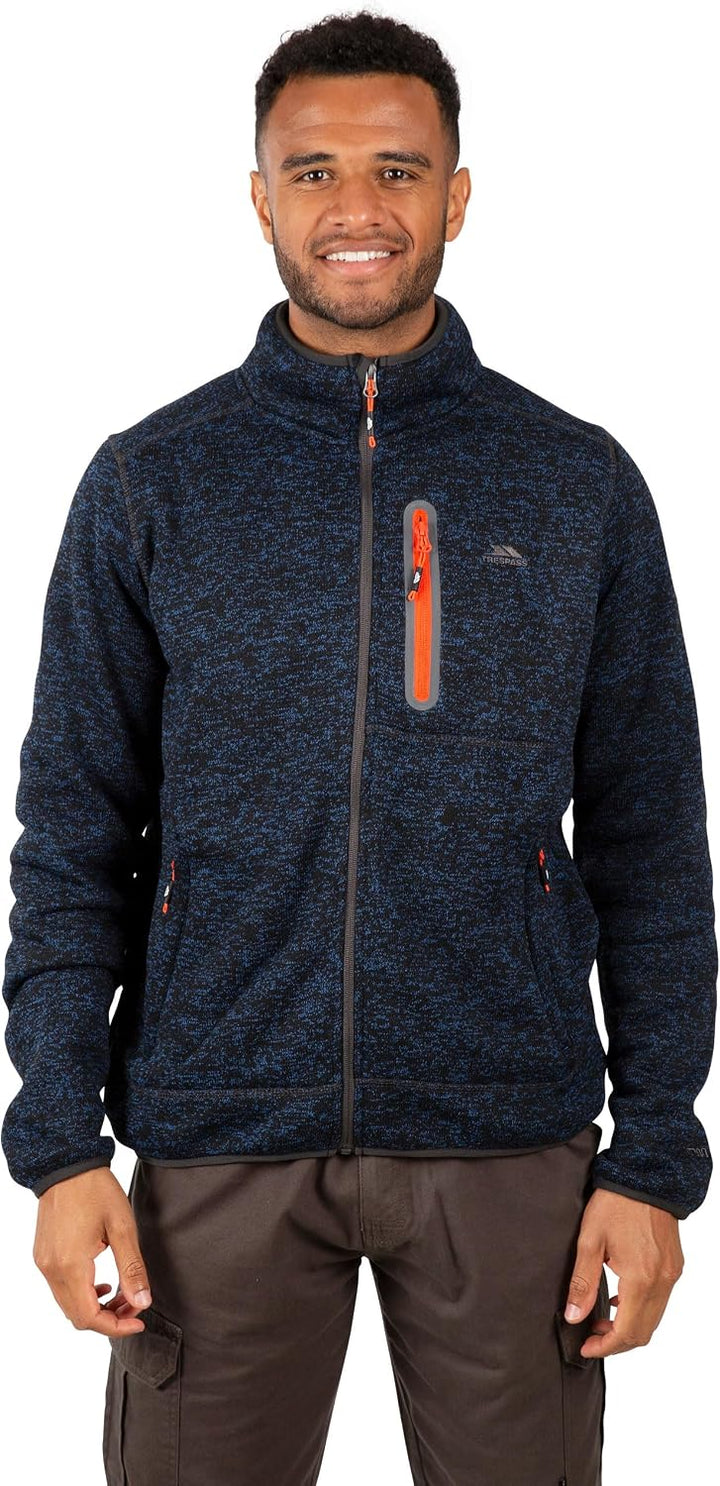 Trespass Herren Bingham Sweatshirt S Marineblau, S Marineblau