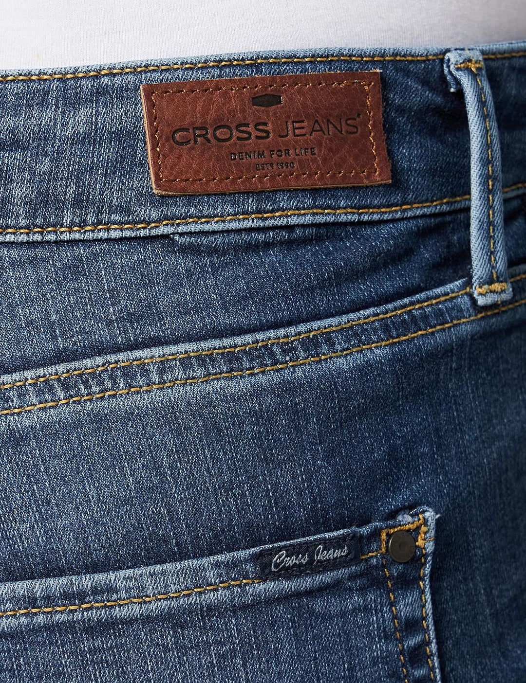 Cross Jeans Damen Giselle Skinny Jeans, Blau (Dark Blue 081), W26 (Herstellergrösse: 26)