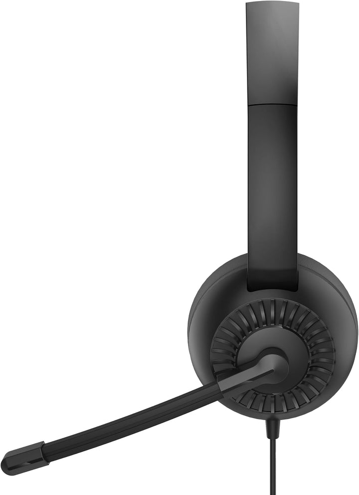Speedlink METIS USB Stereo-Headset – leichtes Headset kabelgebunden mit Mikrofon und Kabelfernbedien