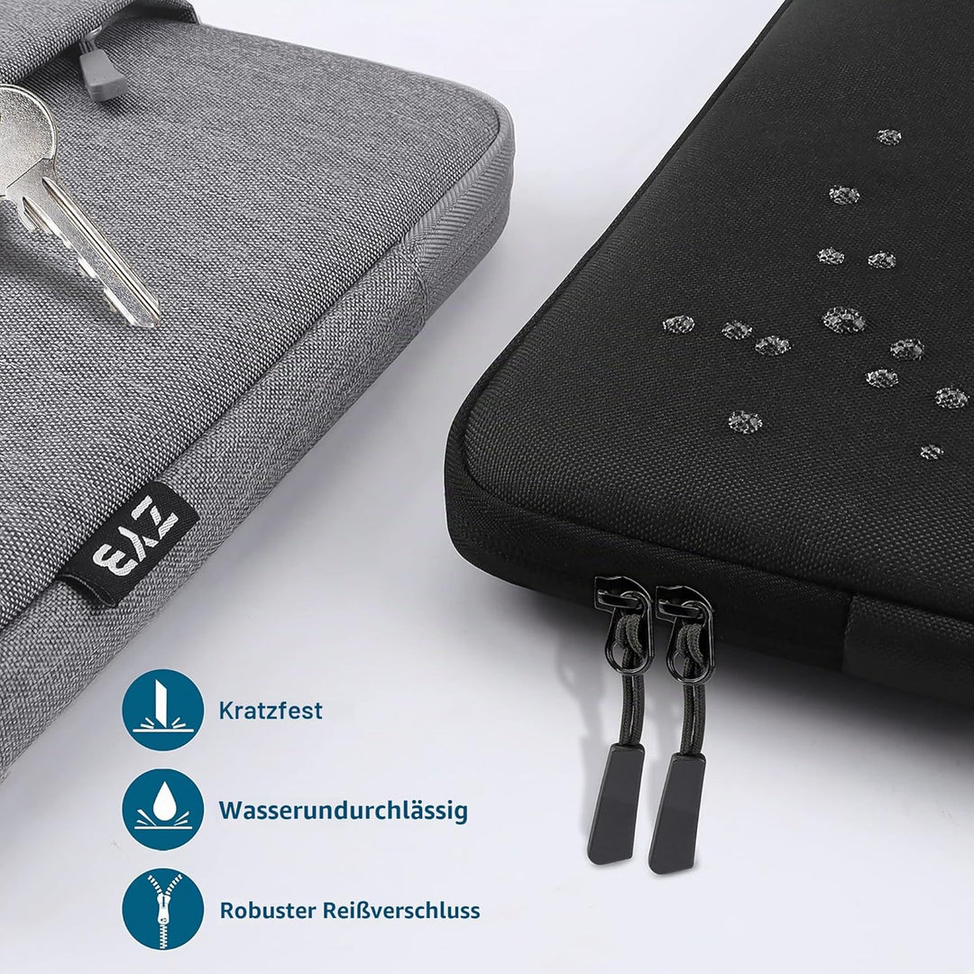 ZYB 13 Zoll Laptop Hülle, Laptop Tasche 13 Zoll für 2022-2024 2025 MacBook Air 13.6 Zoll M4 M3 M2, 2