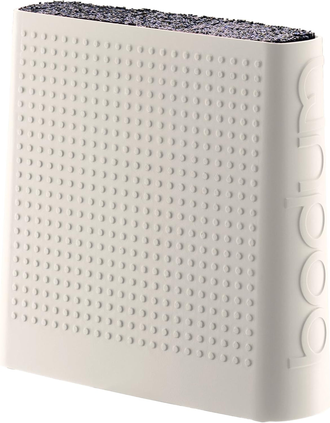 Bodum Bistro Messerblock, Kunststoff, Weiss, 6.6 x 21.4 x 32, Weiss