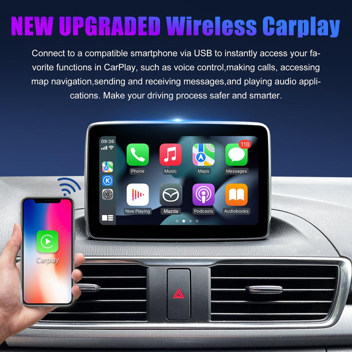 Type-C Mazda Wireless Carplay Nachrüstkit, TK78-66-9U0C OEM Media Hub für das MZD Connect System, ko