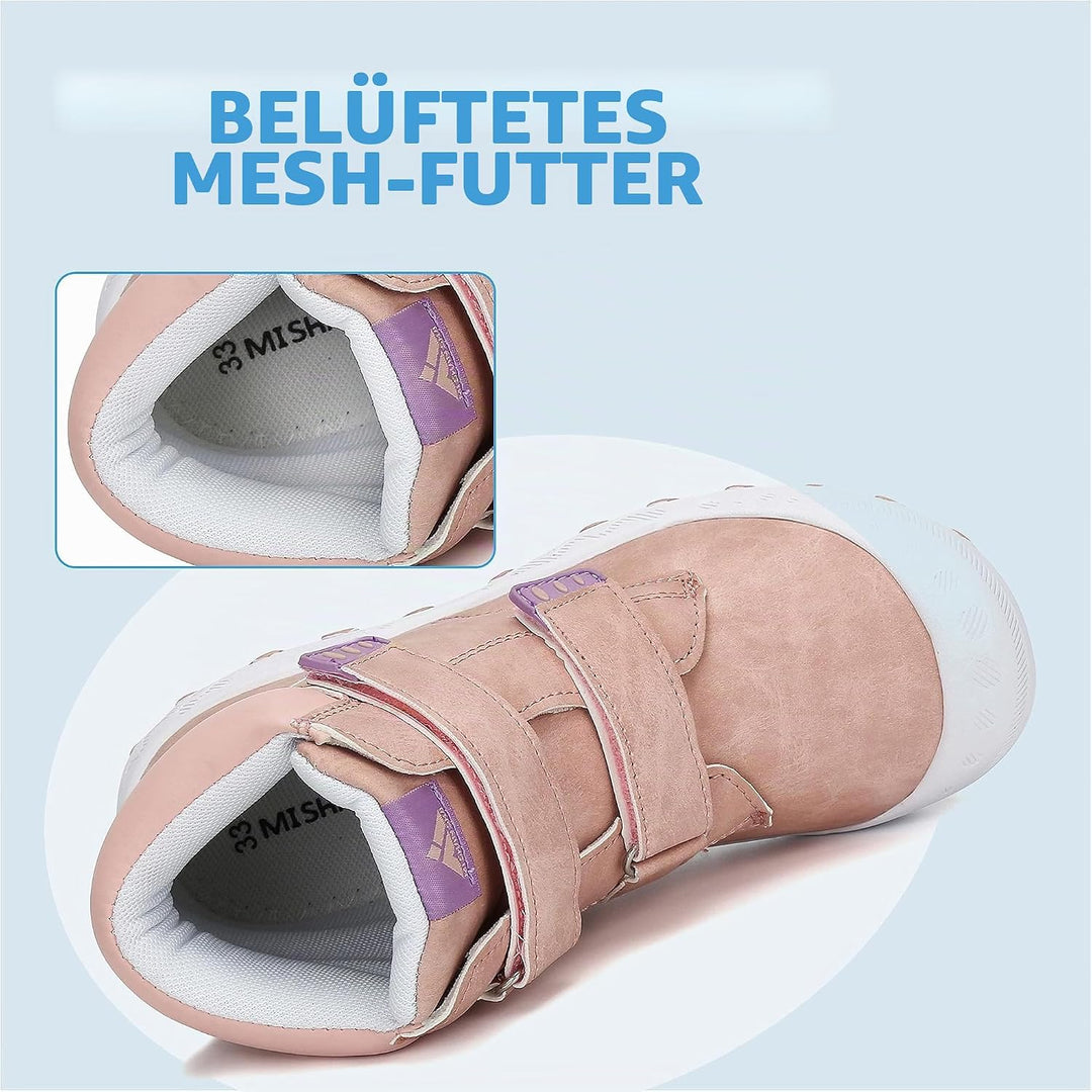 Mishansha Kinder Wanderschuhe rutschfest Leicht Trekking Wanderstiefel für Jungen Mädchen Gr.24-38 3
