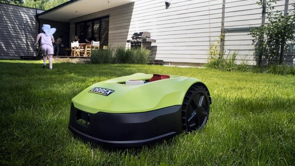 Orbex S900G Mähroboter / selbstfahrender Akku-Rasenmäher / Bluetooth- & WIFI-Verbindung / mit Regen-