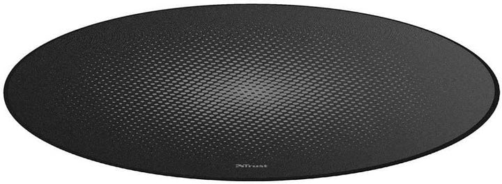 Trust Gaming Mika Runde Bodenschutzmatte, 117 cm, rutschfeste Unterseite, Abriebfest, Stuhlunterlage