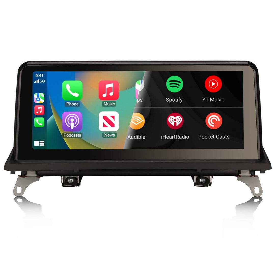 10,25 Zoll IPS Bildschirm 8-Kern Android 13 DAB+ Autoradio für BMW X5 E70 X6 E71 CIC mit GPS Navigat