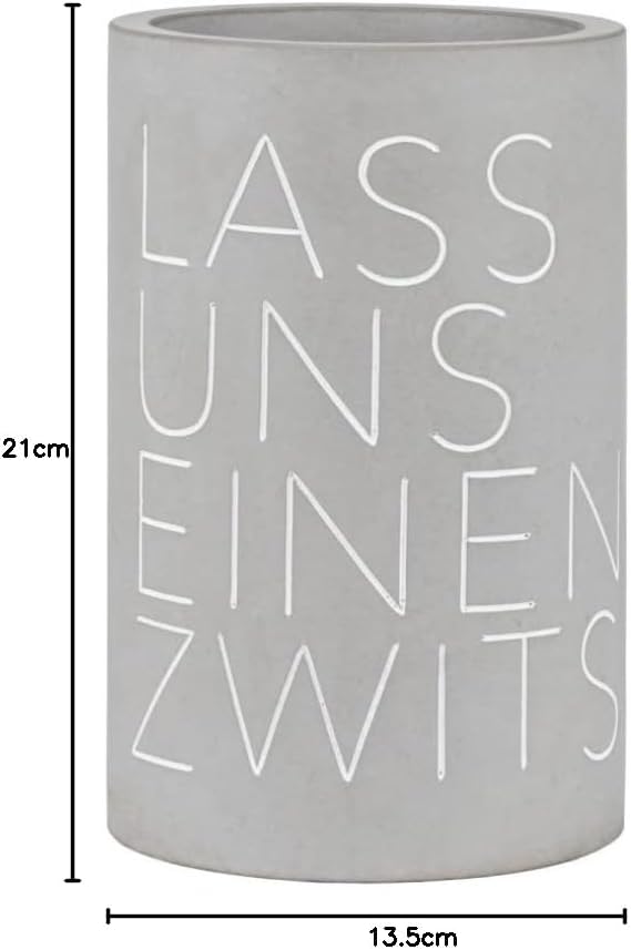 Räder Beton Flaschenkühler Lass Uns einen Zwitschern