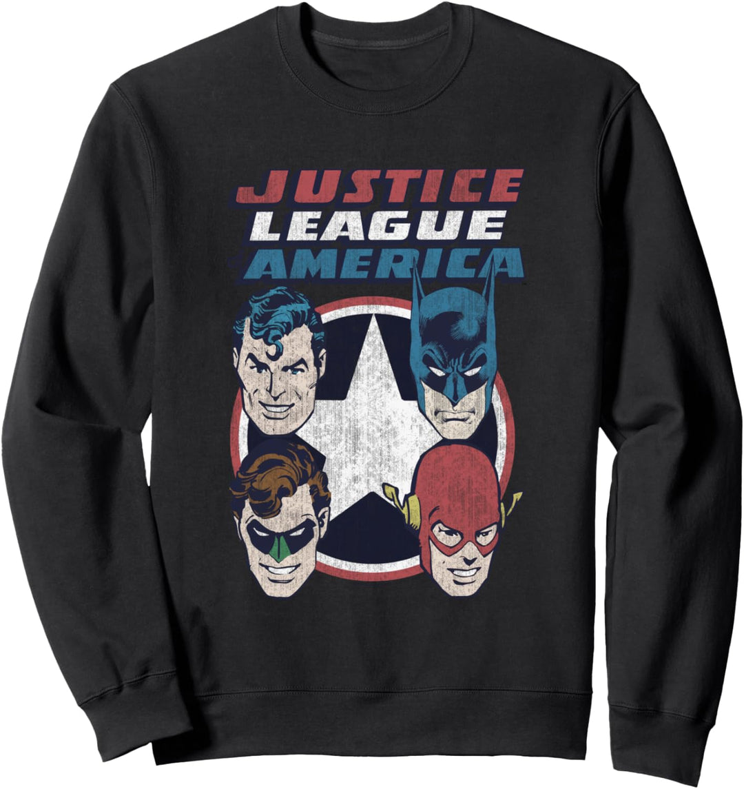 Justice League 4 Stars Sweatshirt