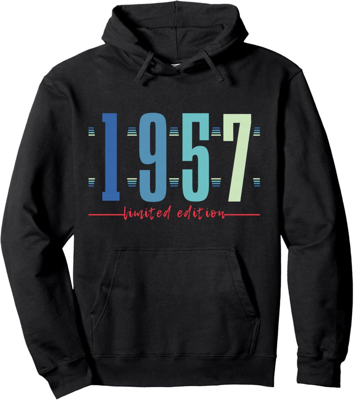 67. Geburtstag Mann Frau 67 Jahre 1957 Deko Lustig Geschen Pullover Hoodie