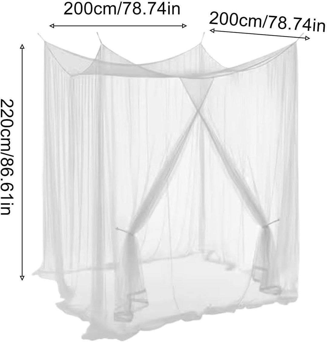 Generisch Camping Bettnetz Einfach Zu Installierende Transparente Barriere | Bett-Schlafnetz für Erw