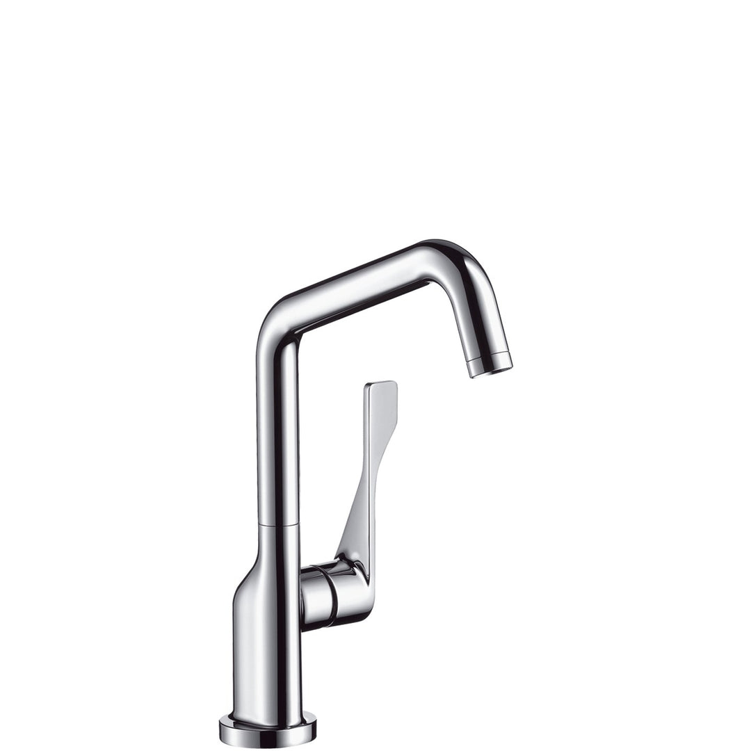 AXOR Citterio Einhebel-Küchenarmatur, Komfort-Höhe 263mm mit Schwenkauslauf, Edelstahl Finish ohne A
