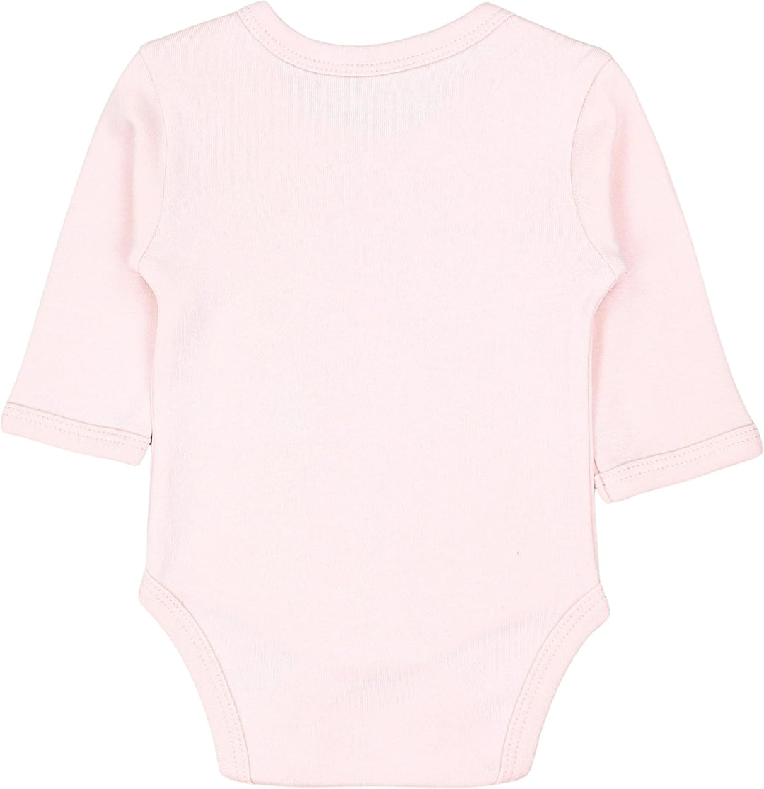 TupTam Baby Body Langarm Mädchen – 5er Pack Unifarbene Body Baby aus Baumwolle – OEKO-TEX zertifizie