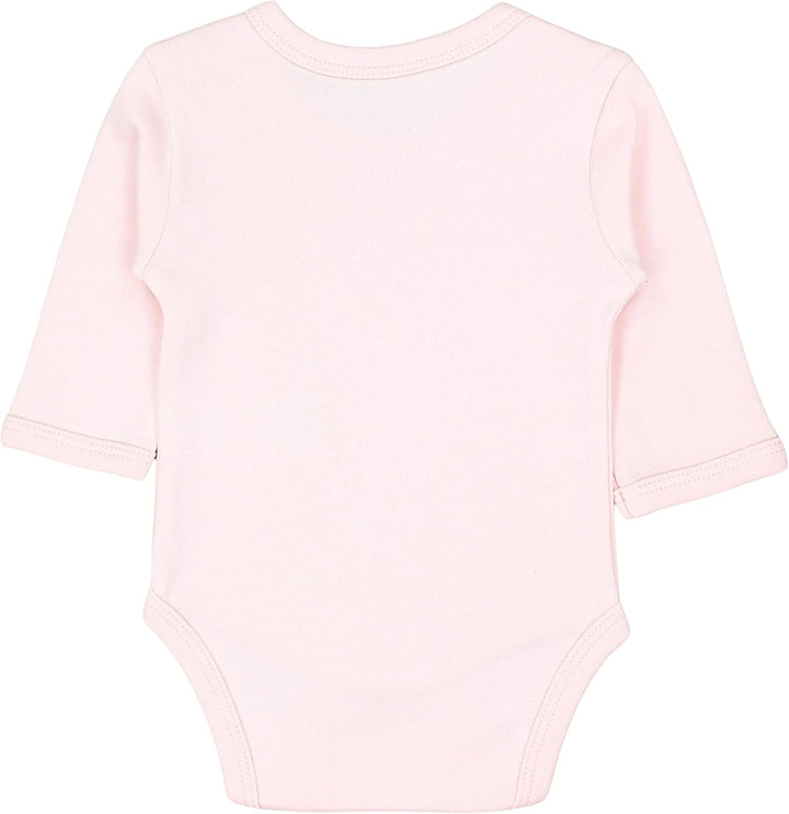 TupTam Baby Body Langarm Mädchen – 5er Pack Unifarbene Body Baby aus Baumwolle – OEKO-TEX zertifizie