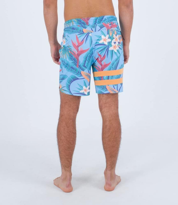 Hurley Herren Phntm Blck Prty Rngd 18 Badeshorts für Herren 31 Blue Dream, 31 Blue Dream