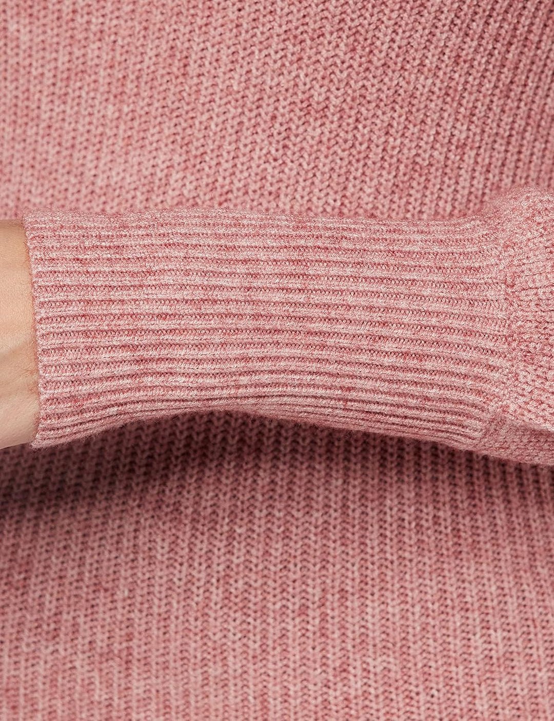 ONLY Damen Onllesly L/S Ballon Ex KNT Pullover Sweater XS Dusty Rose/Detail:melange, XS Dusty Rose/D