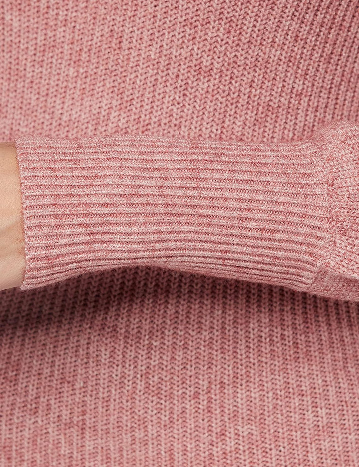 ONLY Damen Onllesly L/S Ballon Ex KNT Pullover Sweater XS Dusty Rose/Detail:melange, XS Dusty Rose/D