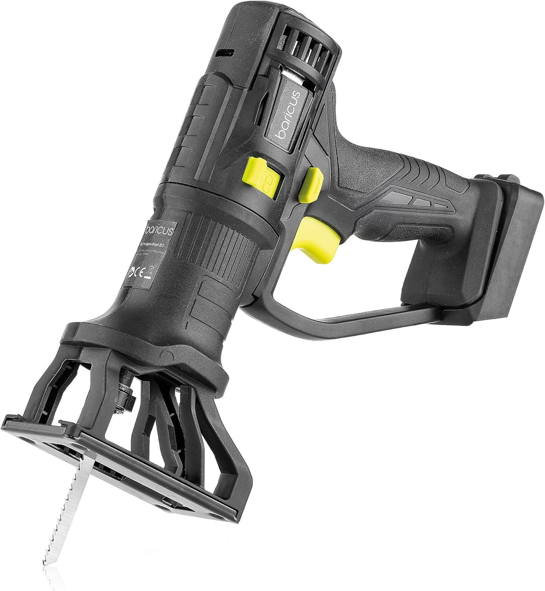 Baricus 18V Multifunktionswerkzeug 7in1 im Koffer – Akku-Multitool mit Aufsätzen für Schrauben, Säge