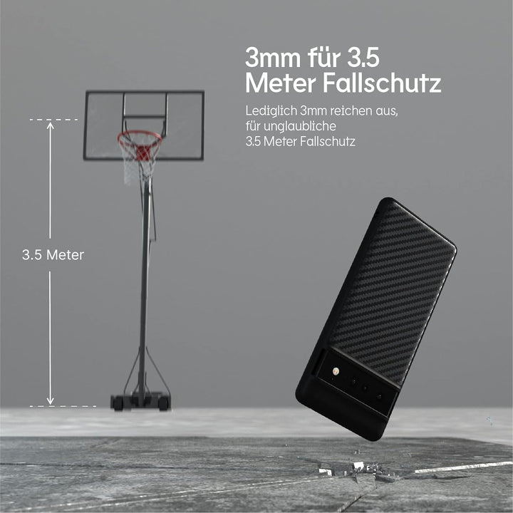 RhinoShield Case kompatibel mit [Google Pixel 6 Pro] | SolidSuit - Stossdämpfende & schlanke Schutzh