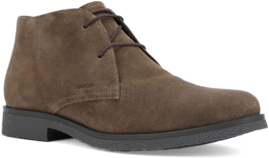 Geox UOMO CLAUDIO A Herren Derby Schnürhalbschuhe 39 EU Chocolate, 39 EU Chocolate