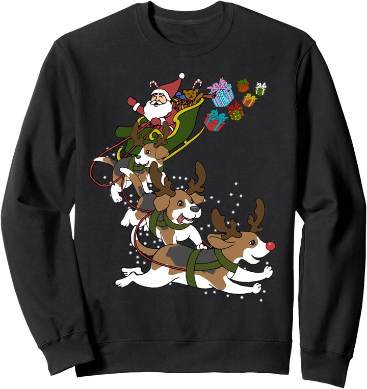 Beagle Weihnachts Sweatshirt